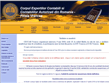 Tablet Screenshot of ceccarvrancea.ro